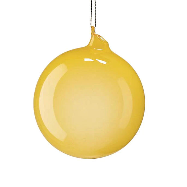 Jim Marvin - Bubblegum Ball Ornament - Yellow