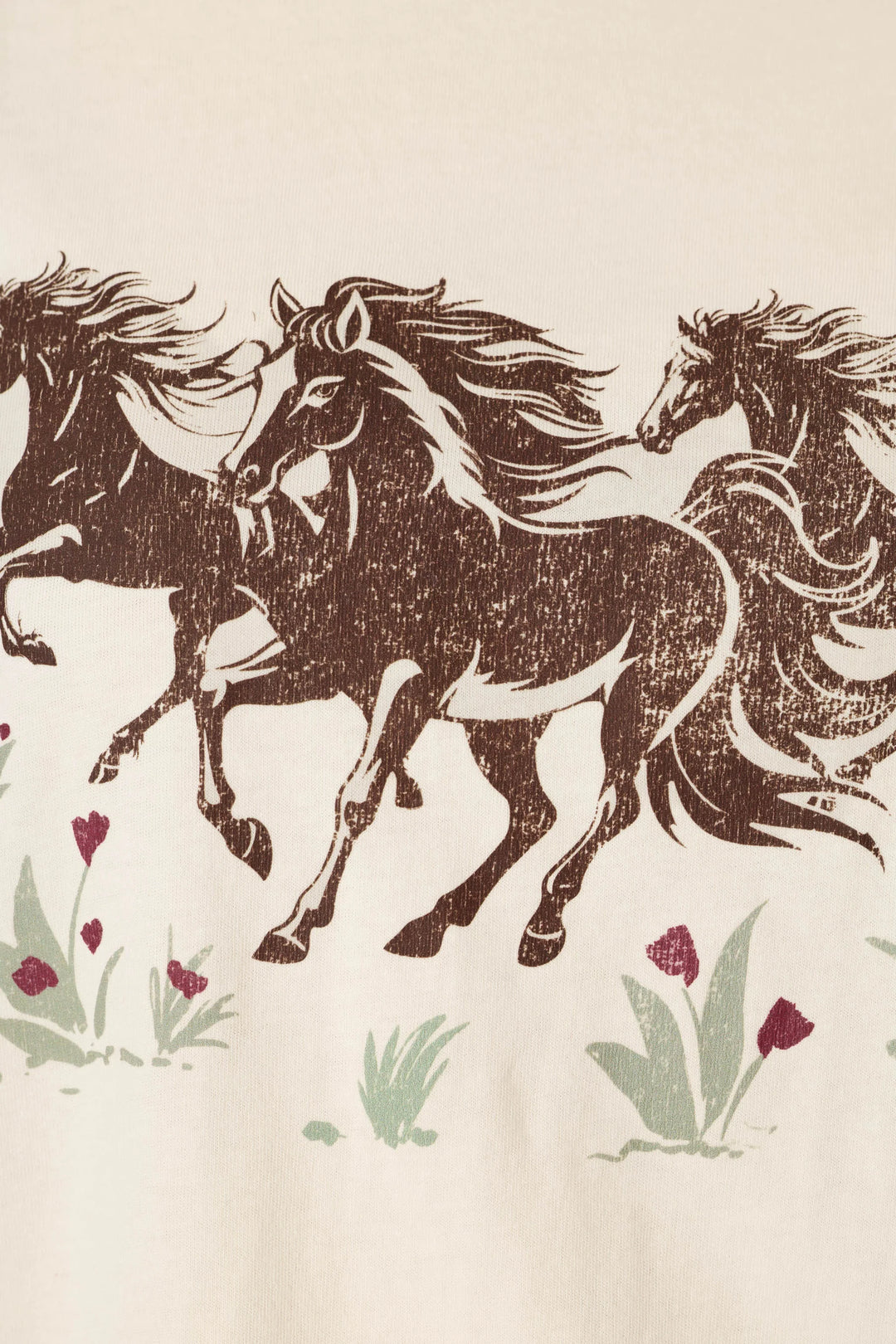 P.J. Salvage Western Ways Wild Horses Graphic Shuggie T-Shirt