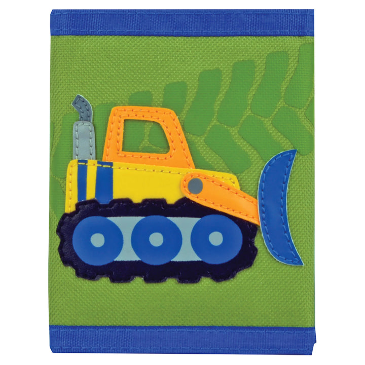 Stephen Joseph Kid's Tri-Fold Wallet Construction