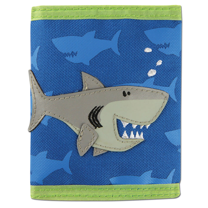 Stephen Joseph Kid's Tri-Fold Wallet Shark