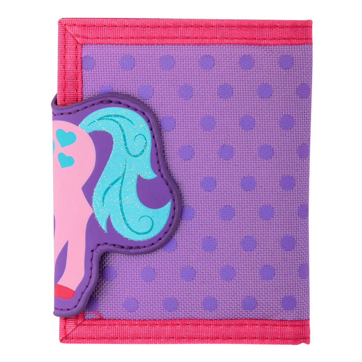 Stephen Joseph Kid's Tri-Fold Wallet Unicorn