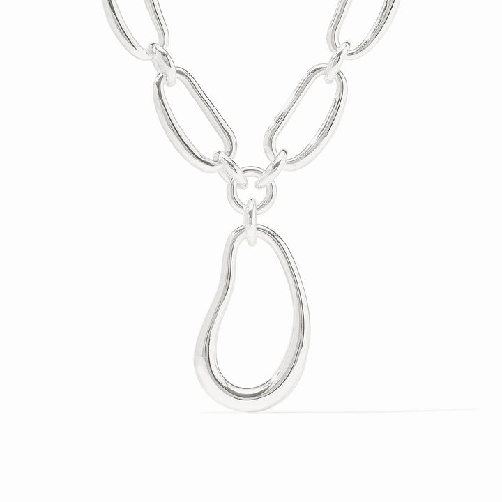 Julie Vos Silver Wave Necklace