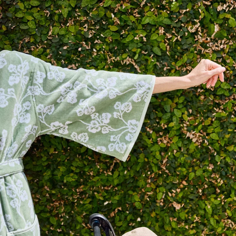 Weezie Women’s Bell Sleeve Plush Robe