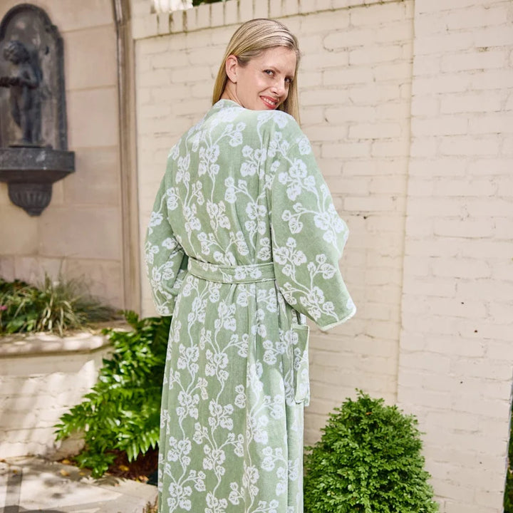 Weezie Women’s Bell Sleeve Plush Robe