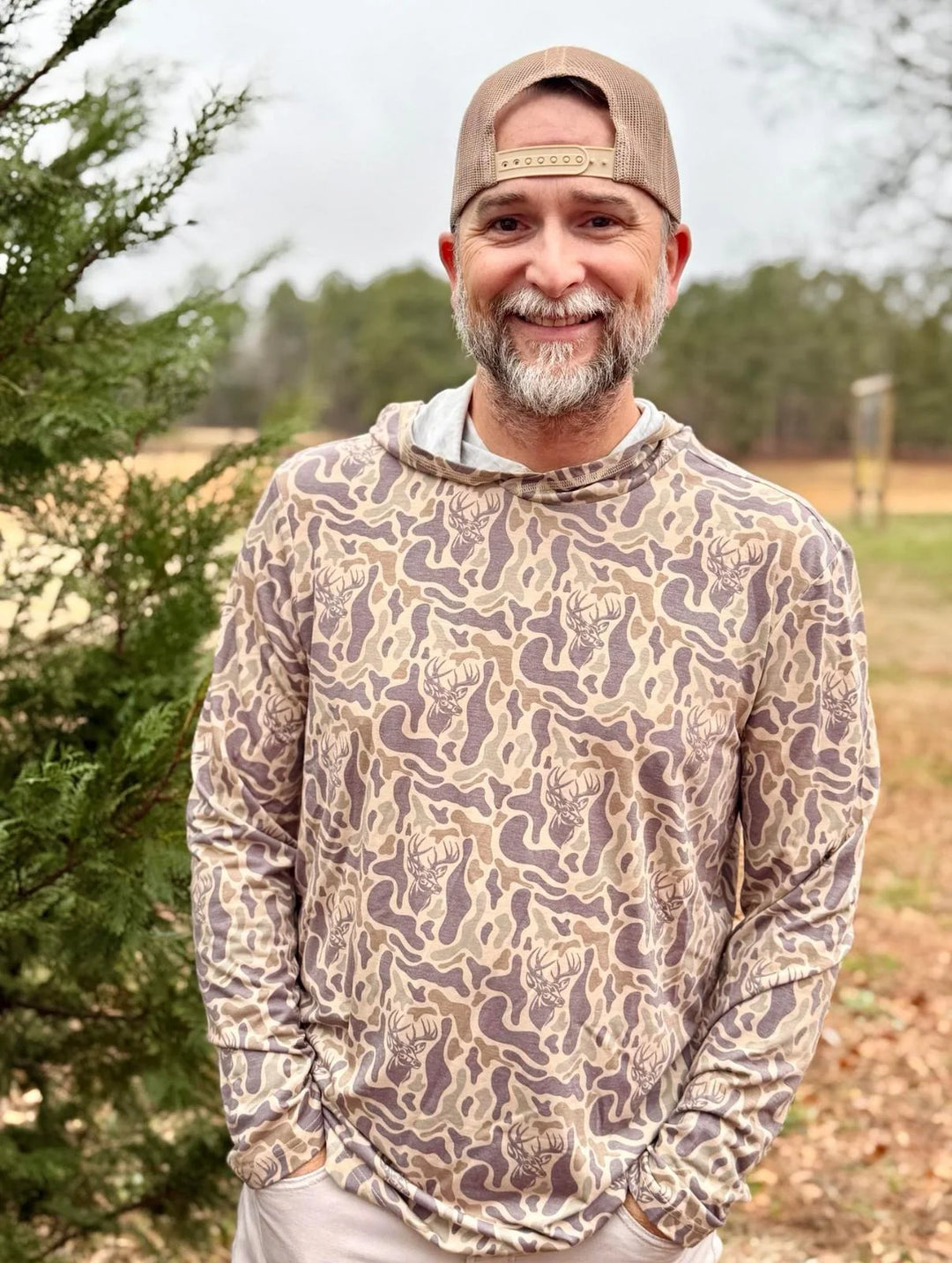 Men's Deer Camo Hoodie