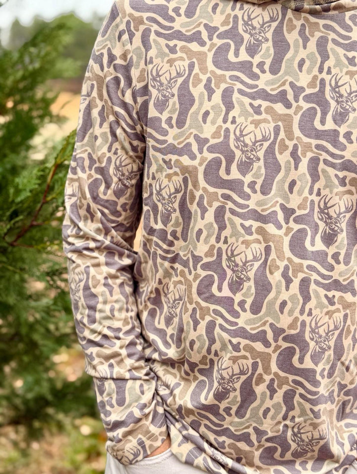 Men's Deer Camo Hoodie