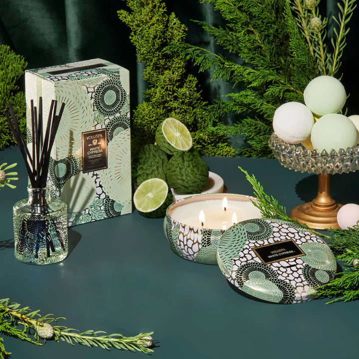 Voluspa White Cypress Reed Diffuser