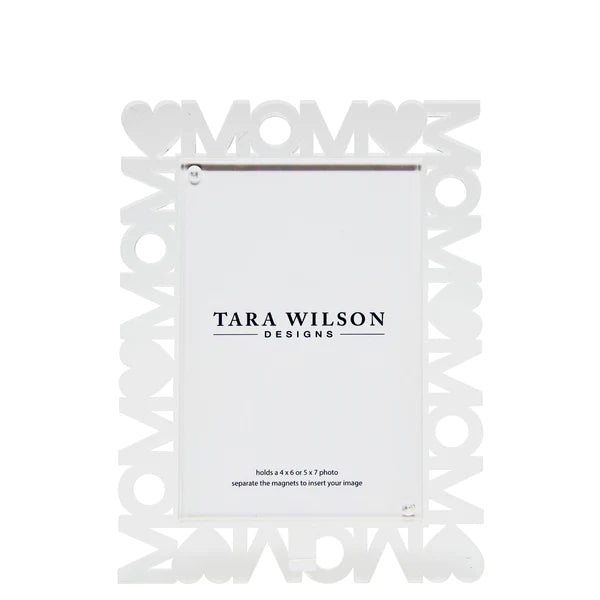 Tara Wilson - Acrylic I Heart Mom Frame