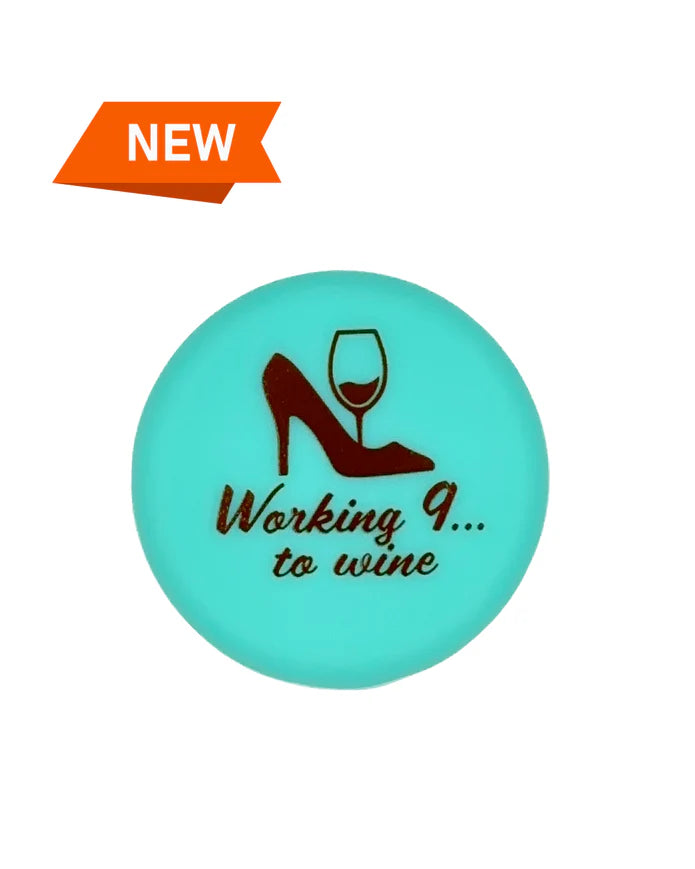 CapaBunga Slogan Wine Bottle Cap