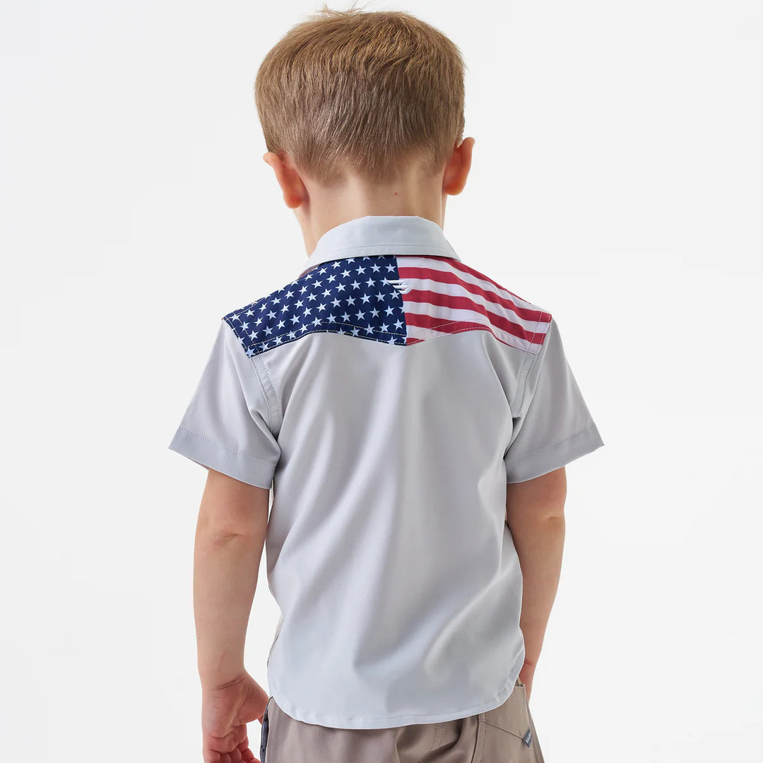 Burlebo Kid's All American Performance Western Shirt