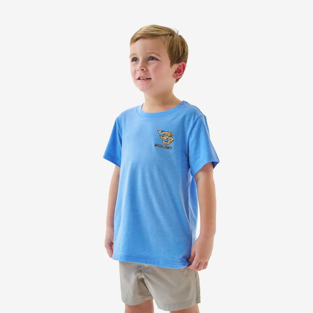 Burlebo Kid's Mallard Camo Dog Tee Shirt