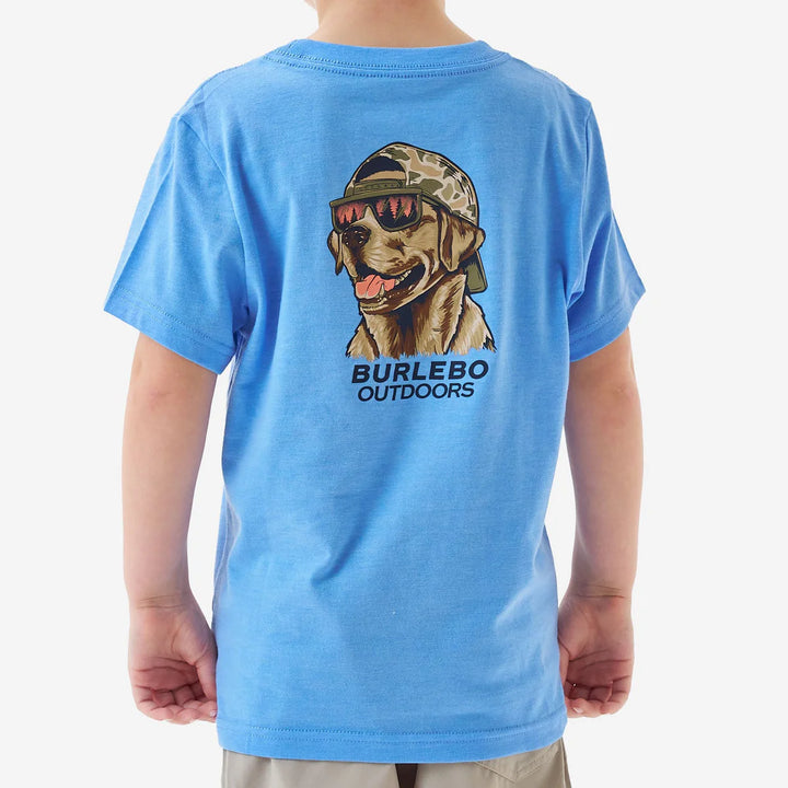 Burlebo Kid's Mallard Camo Dog Tee Shirt