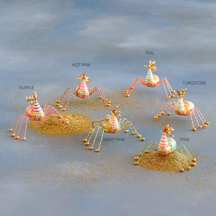 Glitterville Spinderella Spider Ornament