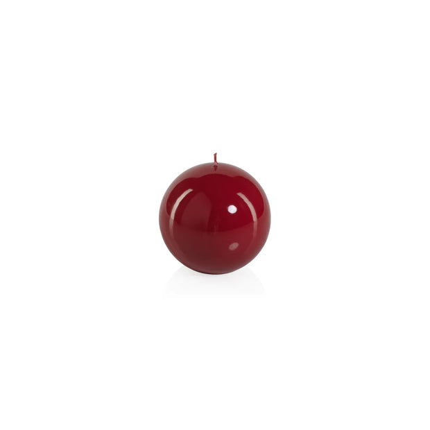 Ball Candle - Red Lacquer