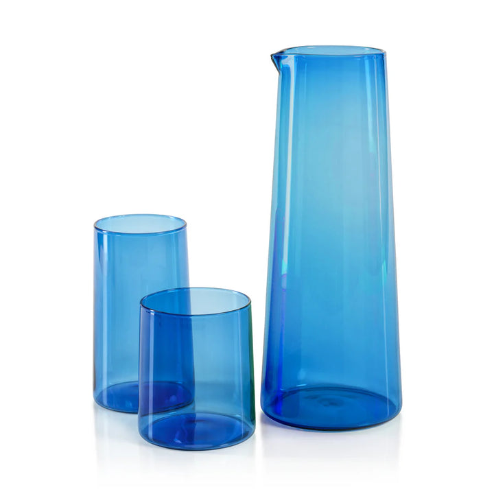 L'Avenue Light Colbalt Tumbler Glass