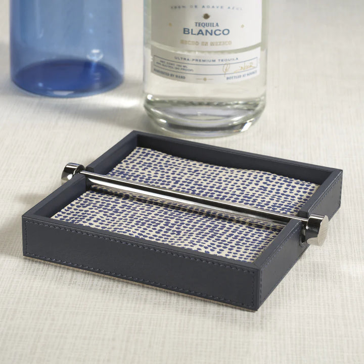 Admiral Blue Sotto Cocktail Napkin Holder