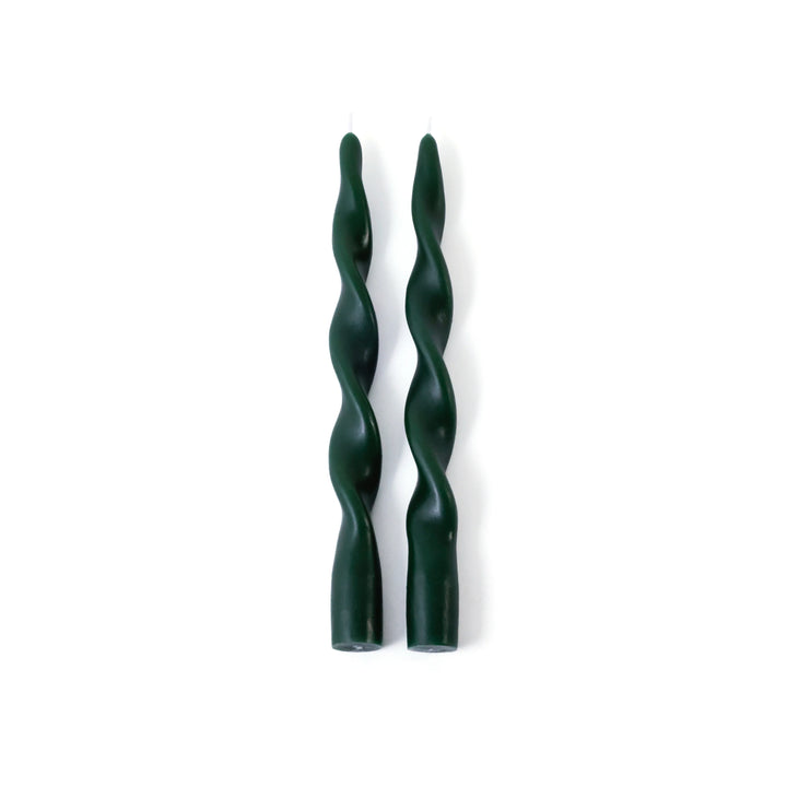 Ivory Lumière Twist Formal Candles