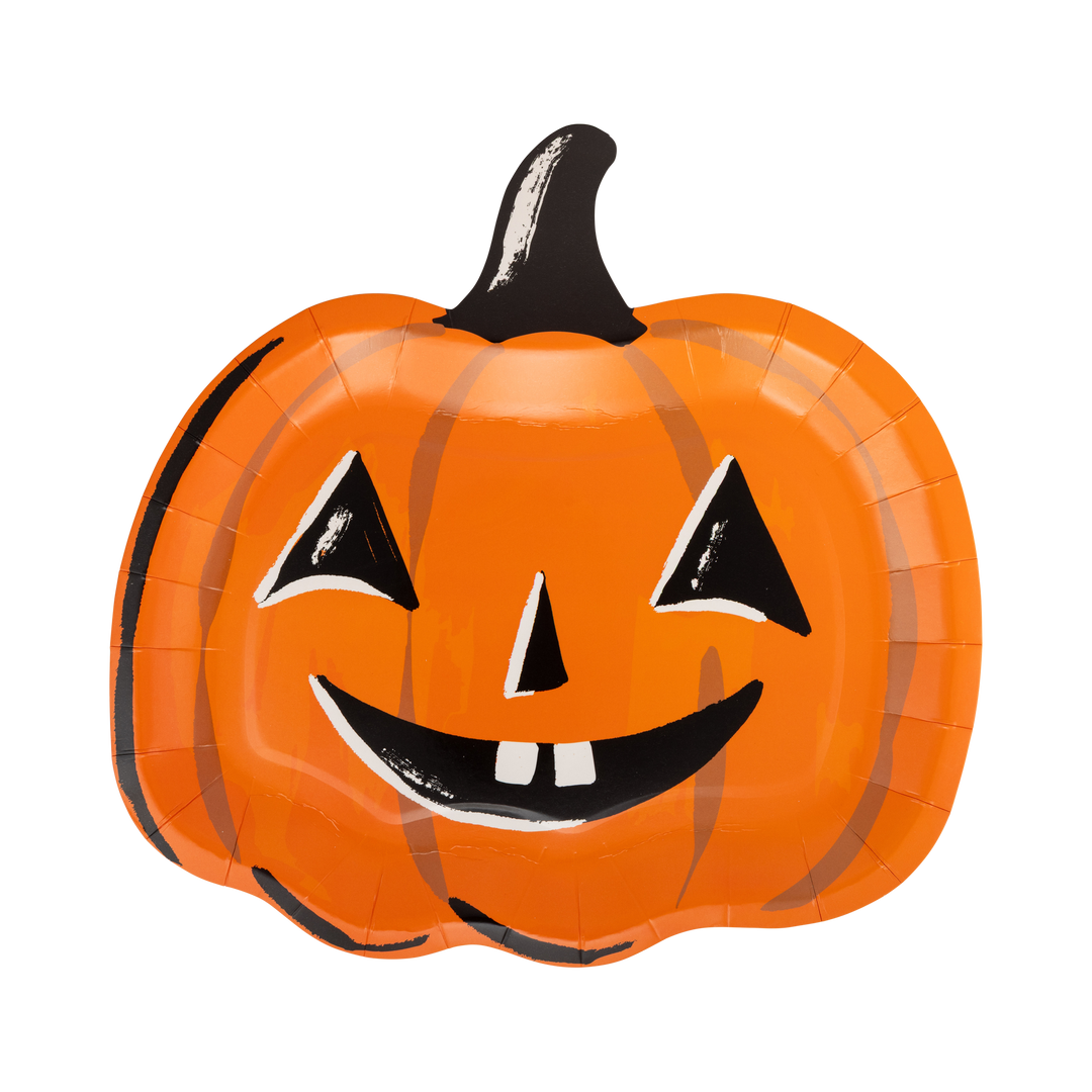 My Mind’s Eye Pumpkin Paper Plates