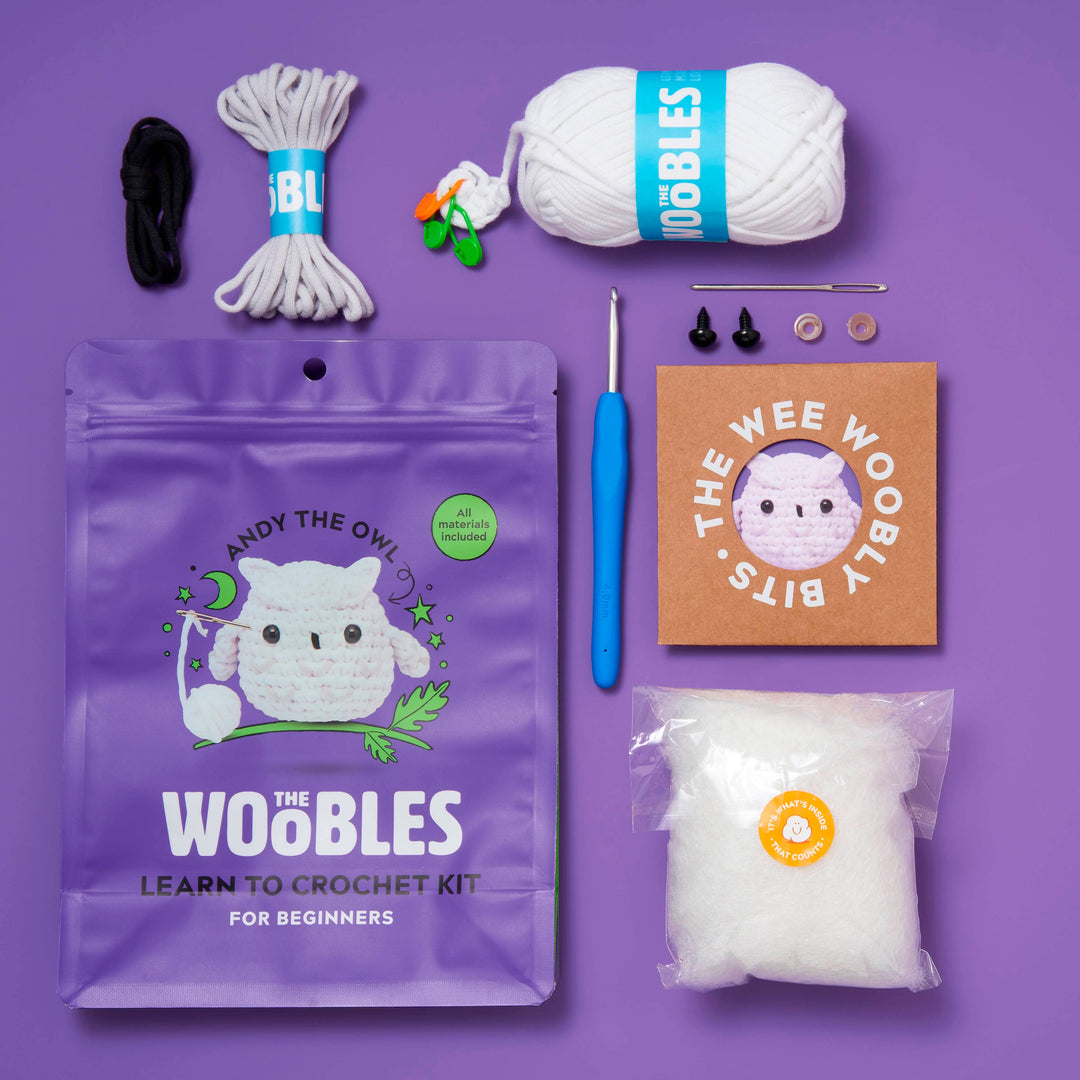 The Woobles Andy the Owl Crochet Kit