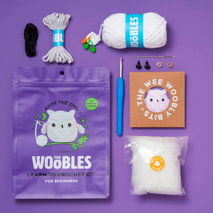 The Woobles Andy the Owl Crochet Kit