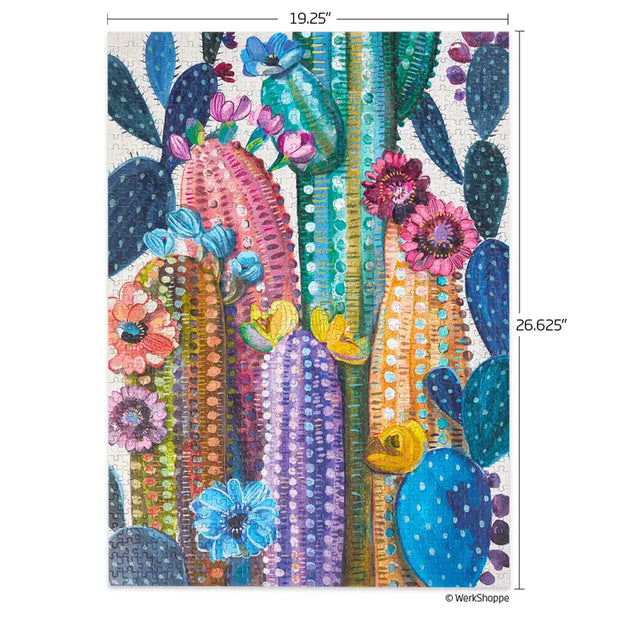 Werkshoppe - 1000 Piece Puzzle - Desert Bloom