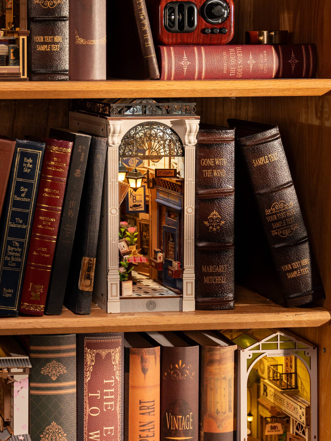 Robotime Rolife DIY Miniature Arcade Dating Book Nook