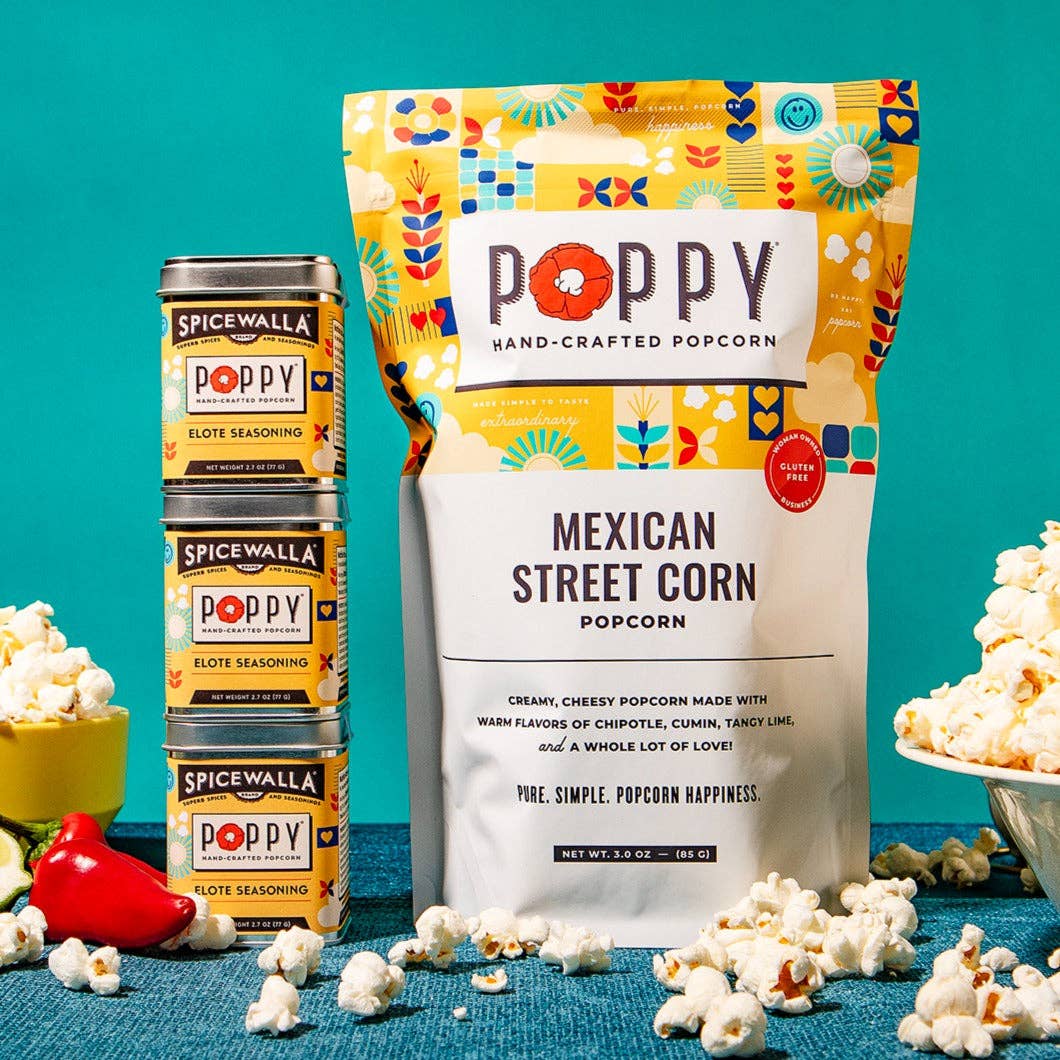 Spicewalla Poppy Handcrafted Popcorn's Elote Seasoning