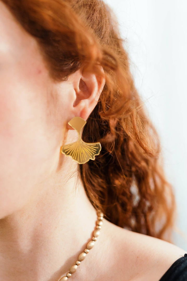 Emma Fick Art Ginko: Stud Gold