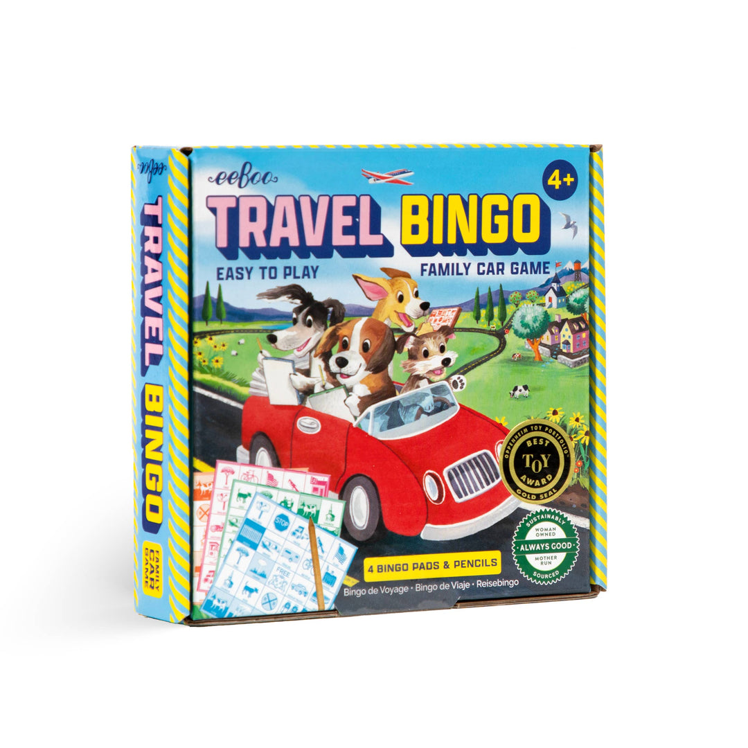 eeBoo Travel Bingo Game