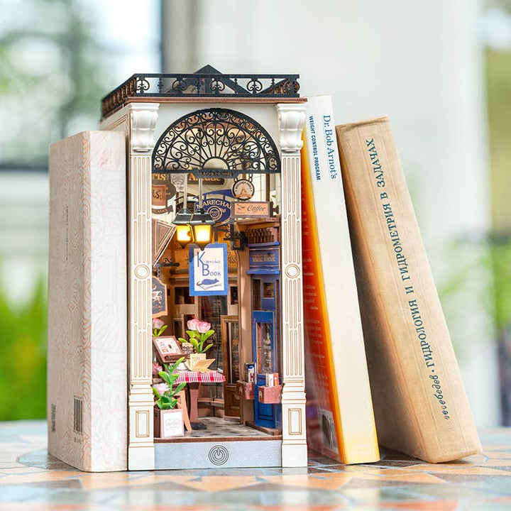 Robotime Rolife DIY Miniature Arcade Dating Book Nook