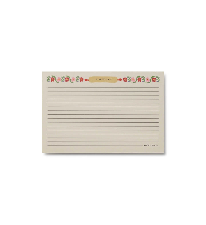 Rifle Paper Co. Recipe Cards