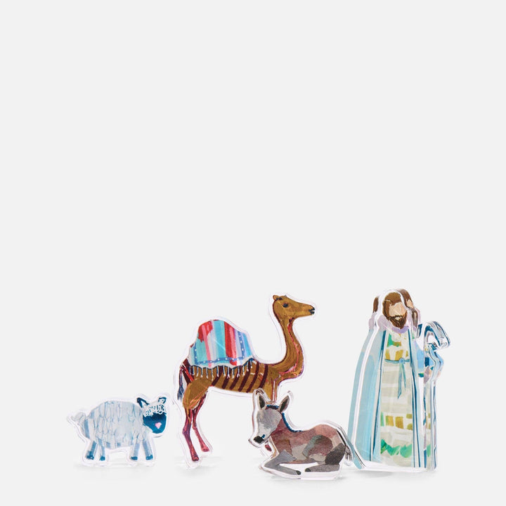 Lauren Dunn Nativity Add On: Shepherd and Flock