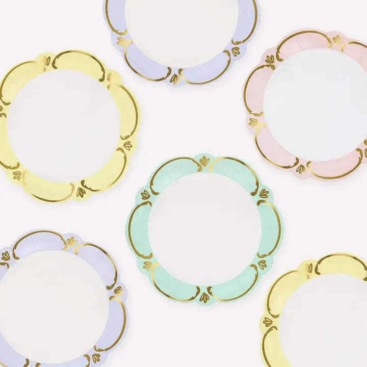 Meri Meri Rococo Pastel Side Plates