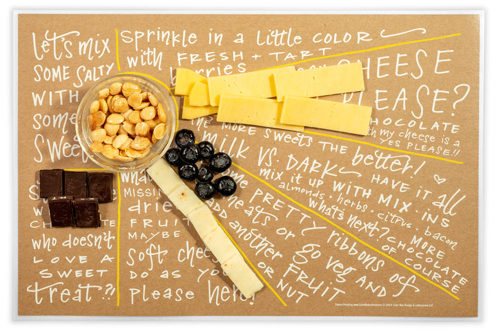 Color Box Design Charcuterie Cheat Sheet