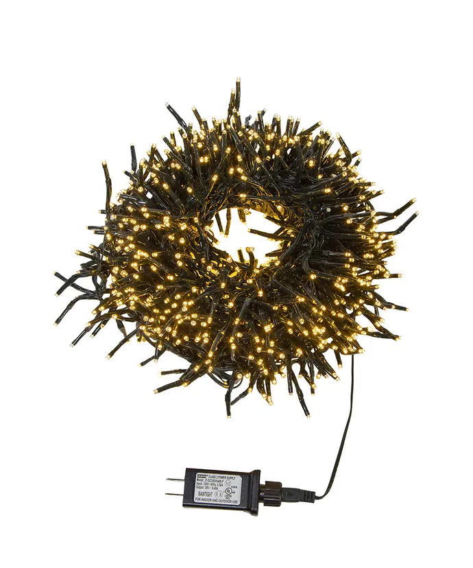 Kurt Adler Warm White LED Cluster Lights