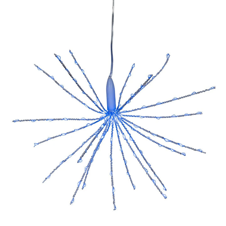 Kurt Adler 12" Blue Fairy LED 3D Starburst Light