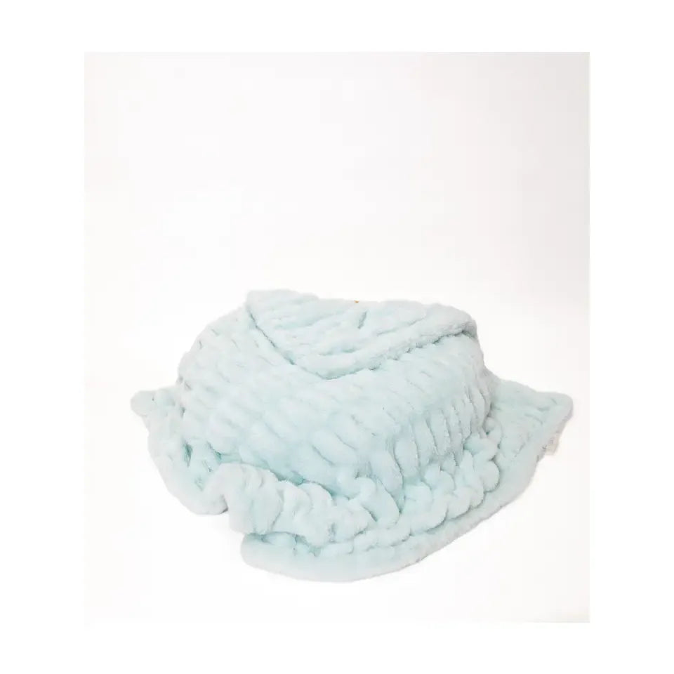 Bei Bei Thank Heaven for Little Boys Faux Fur Blanket
