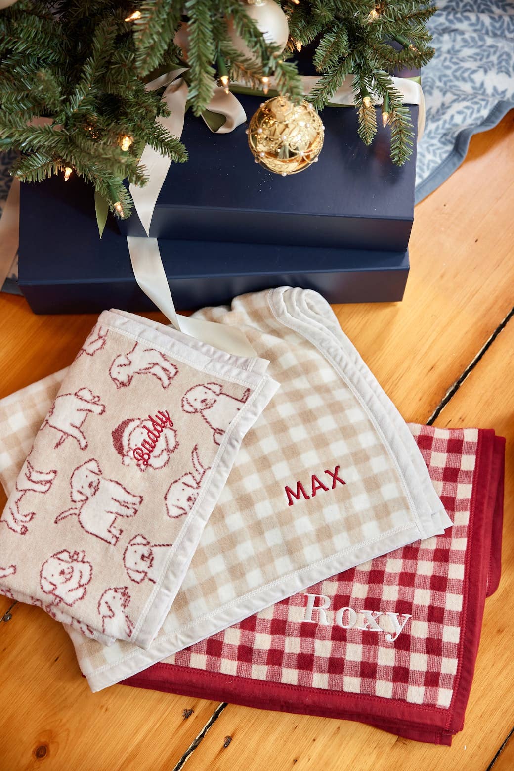 ChappyWrap Gingham Wheat Midi Blanket