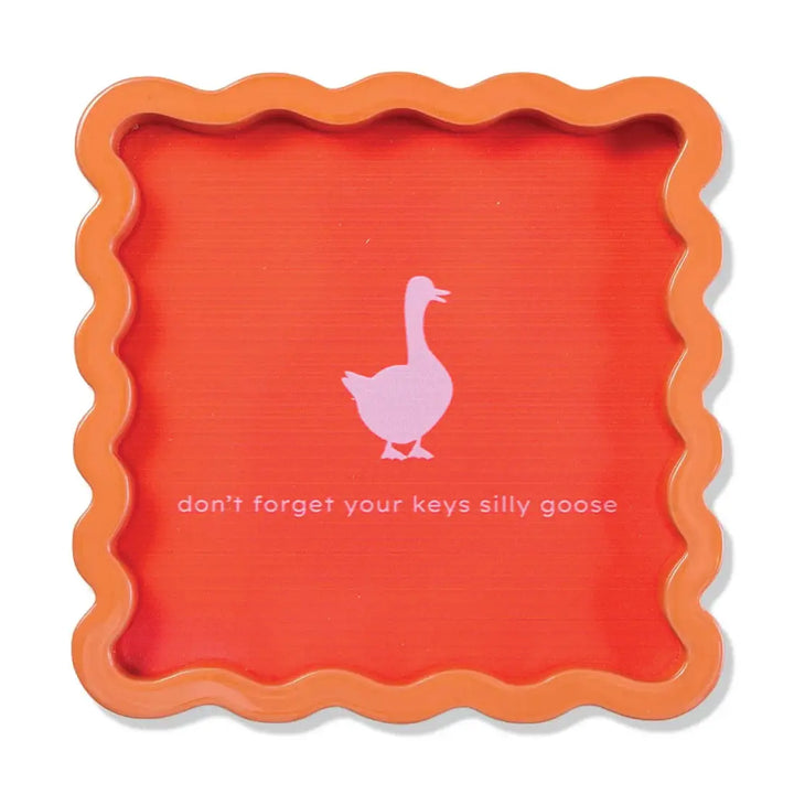 Furbish Studio Silly Goose Lacquer Tray