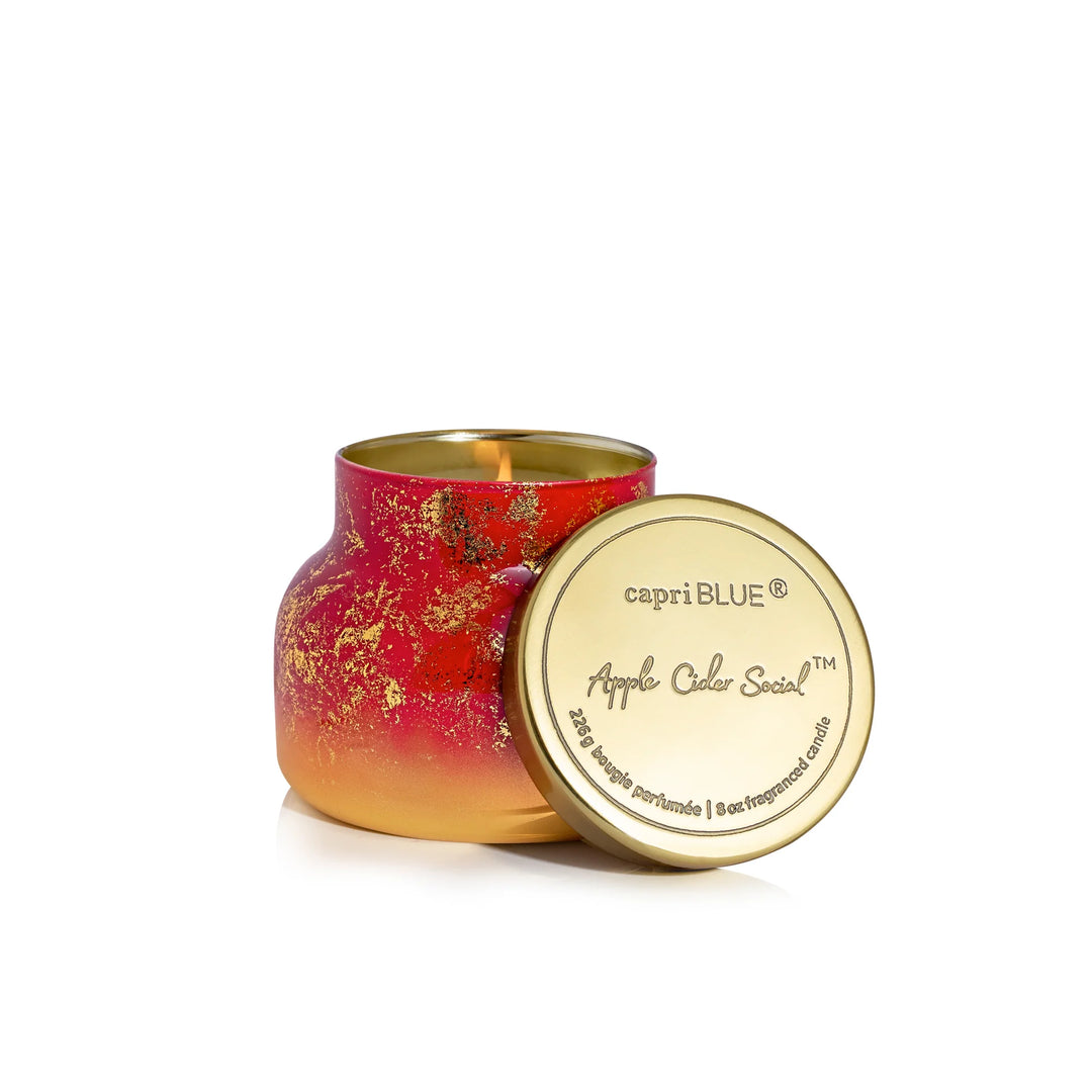 Capri Blue Apple Cider Social Glimmer Petite Candle