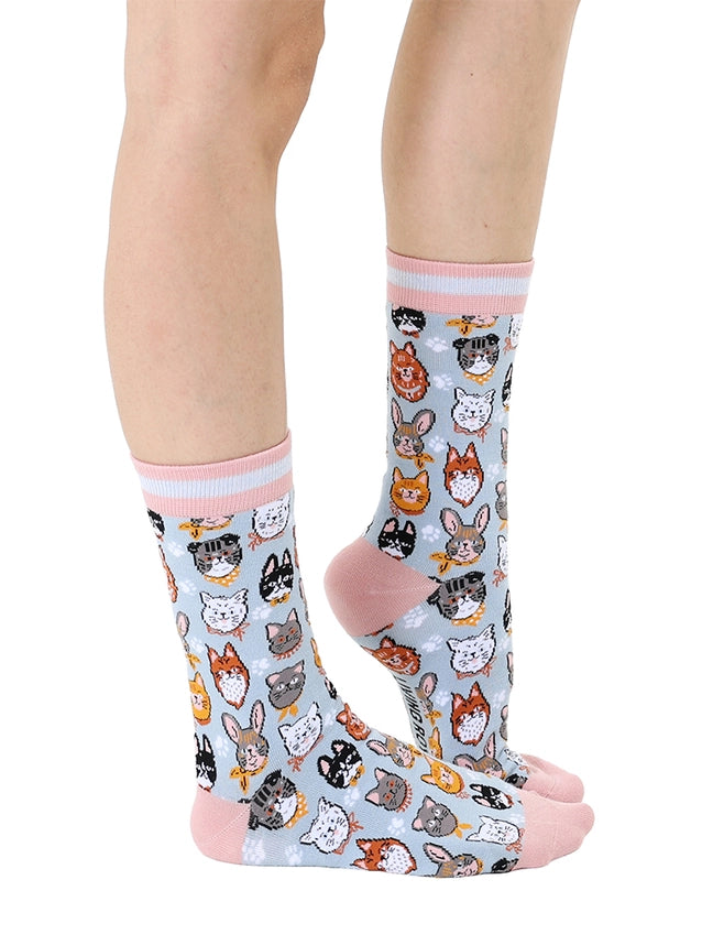 Living Royal Women's Bamboo Crew Socks