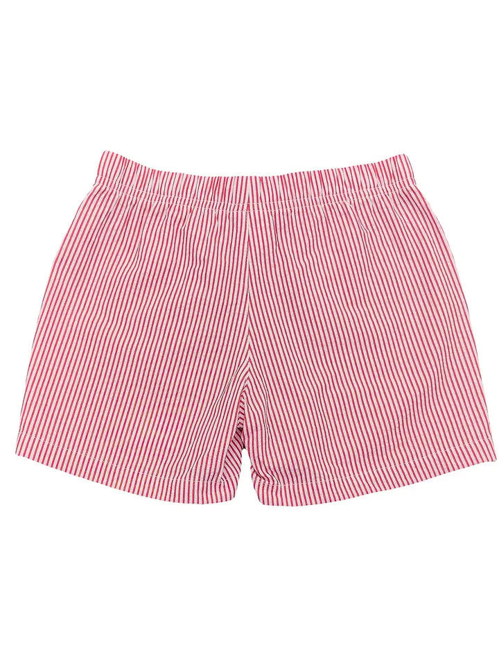 Saltwater Boys Co Kid's Naples Seersucker Shorts