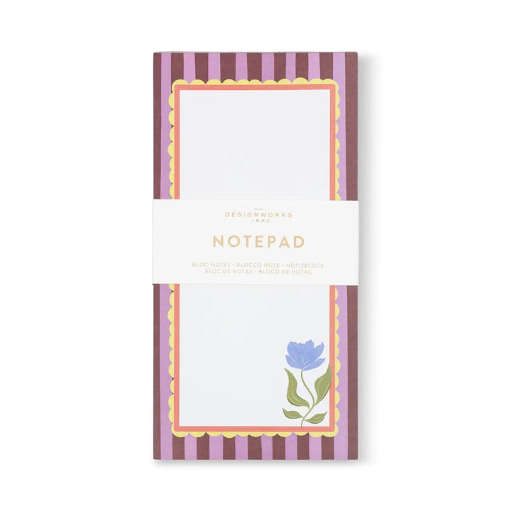 Floral List Notepad