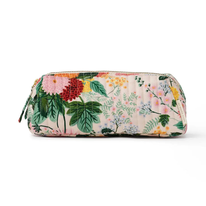 Rifle Paper Co. Quilted Cosmetic Pouch