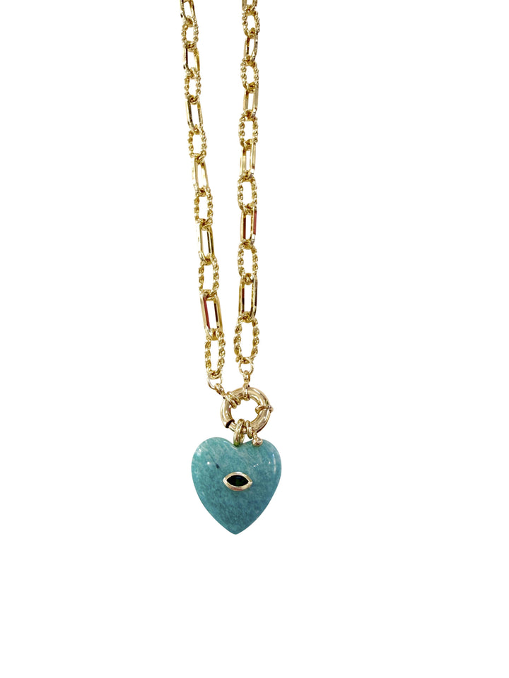 Gemelli Ryland Heart Charm Necklace