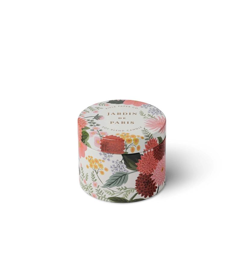 Rifle Paper Co. Jardin De Paris Tin Candle