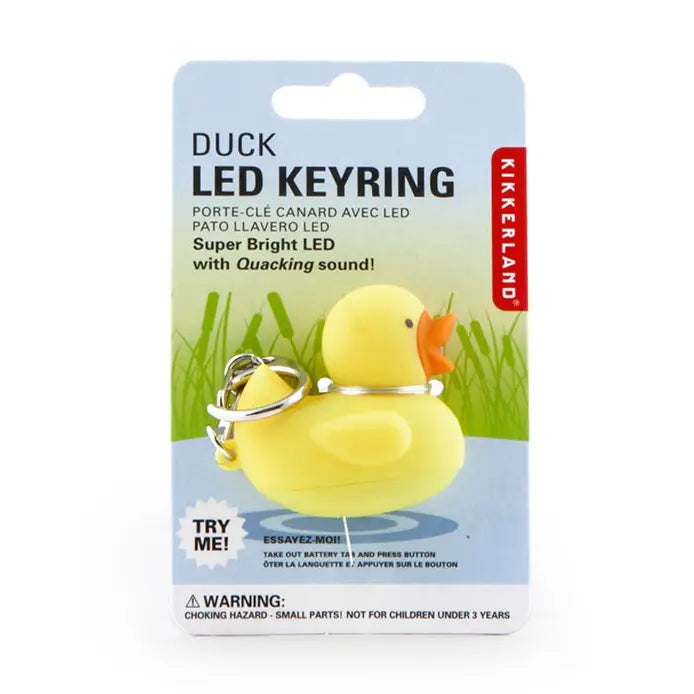 Kikkerland Duck Led Keychain