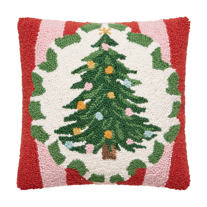 Pecking Handicrafts Holiday Frames Tree Hook Pillow