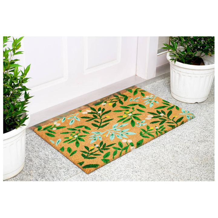 Calloway Mills Spring Botanical Olives Doormat