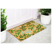 Spring Botanical Olives Doormat